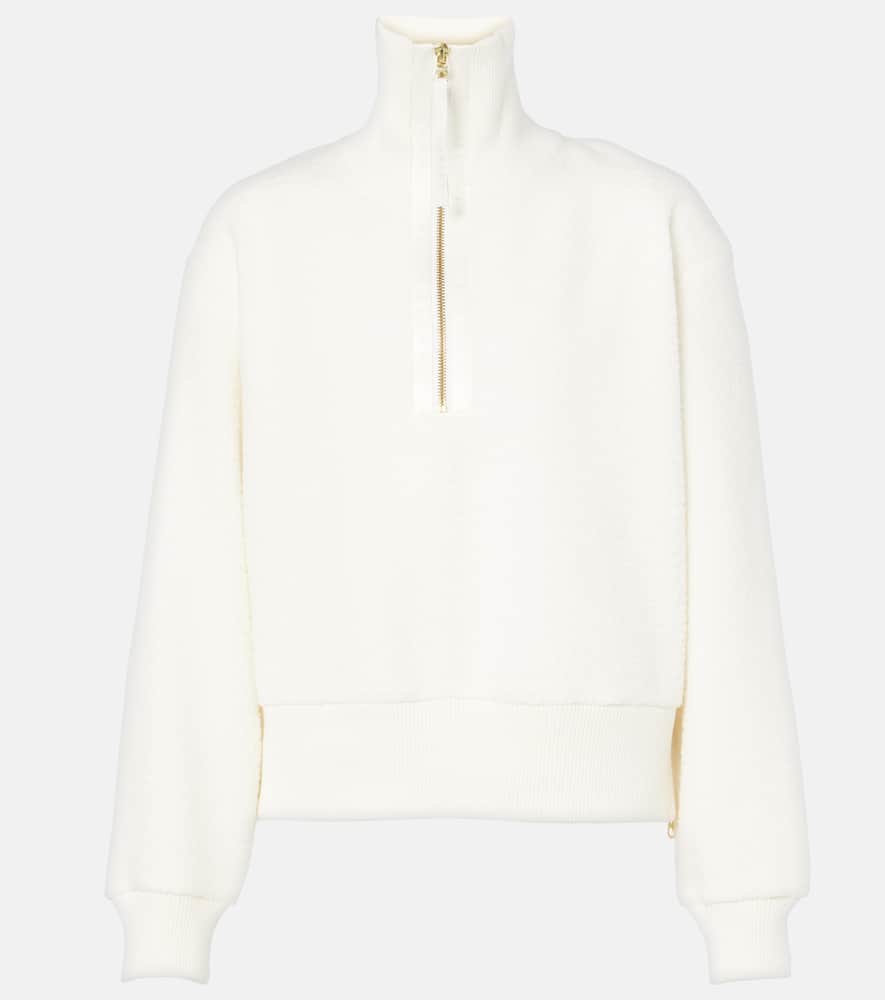 Roselle half-zip fleece sweatshirt