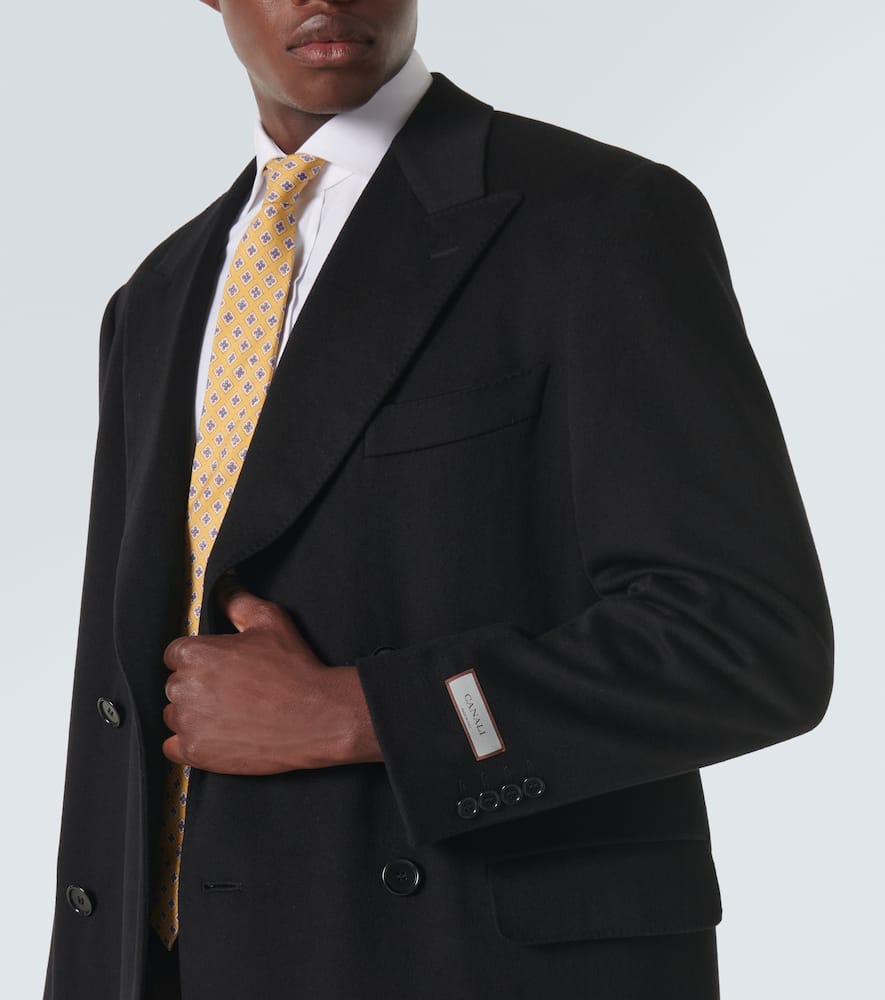 Wool and cashmere overcoat
