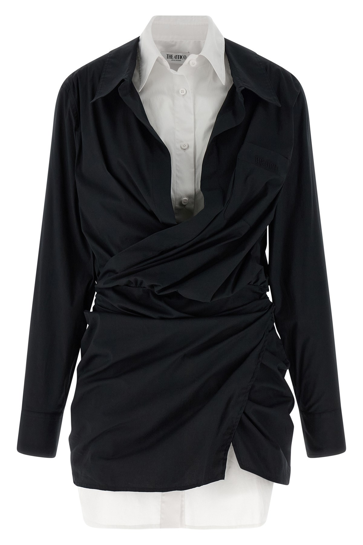 Double Layer Shirt Dress