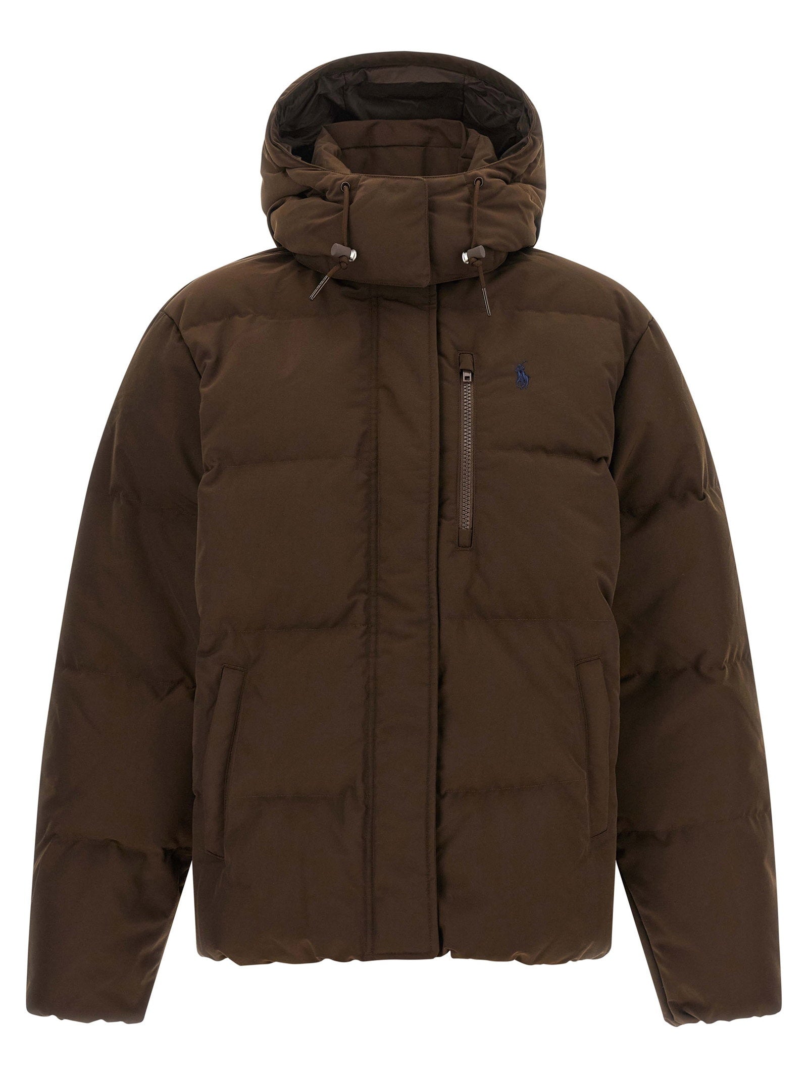 Down Jacket — brown