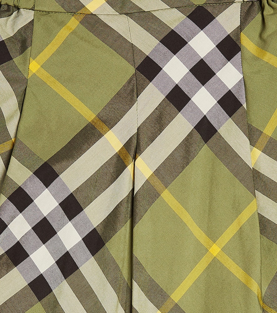 Burberry Kids Burberry Check cotton pants