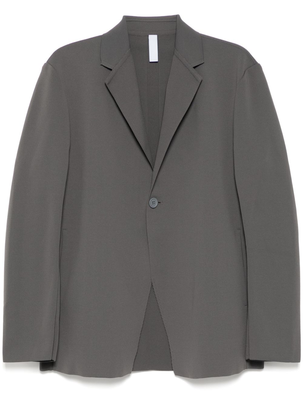 Milan rib tailored jacket - Grey