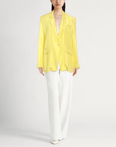 Forte_forte Woman Blazer Yellow Size 2 Silk