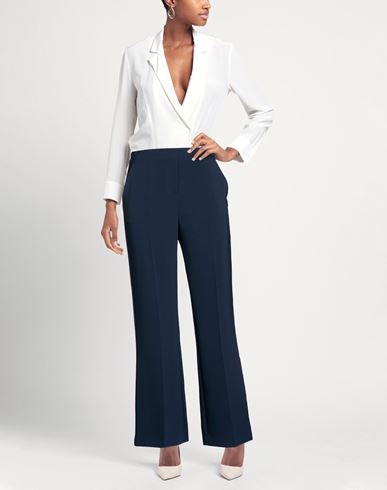 Woman Pants Midnight blue Size 14 Polyester, Polyurethane