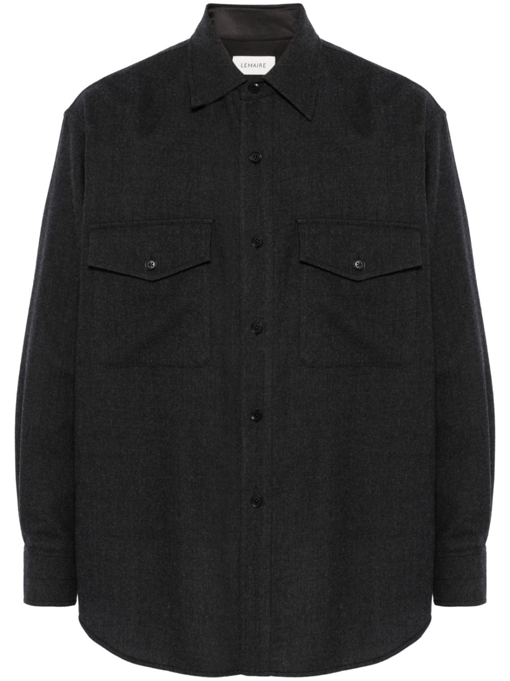 Virgin-wool shirt - Grey