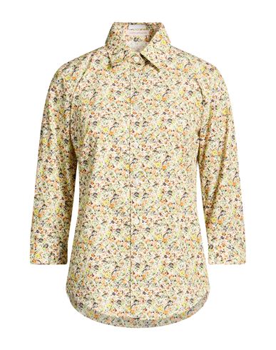 Woman Shirt Beige Size 8 Cotton