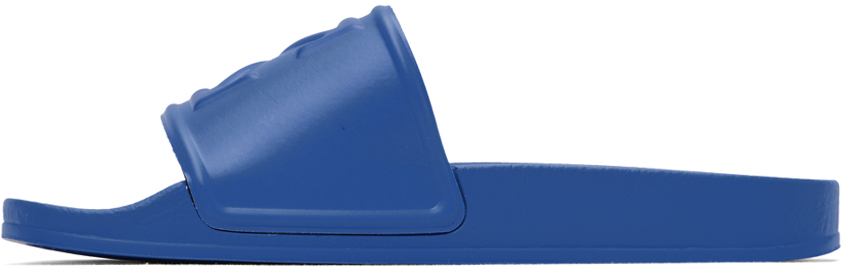Off-White Blue Arrow Slides