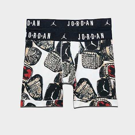Men's MVP Rings Boxer Briefs (2-Pack) in Red/Black