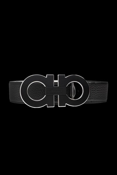 Ferragamo Gancini Buckle Reversible Belt