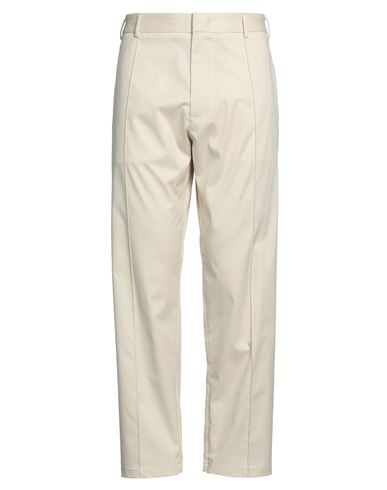 Man Pants Beige Size XL Cotton, Polyester, Elastane