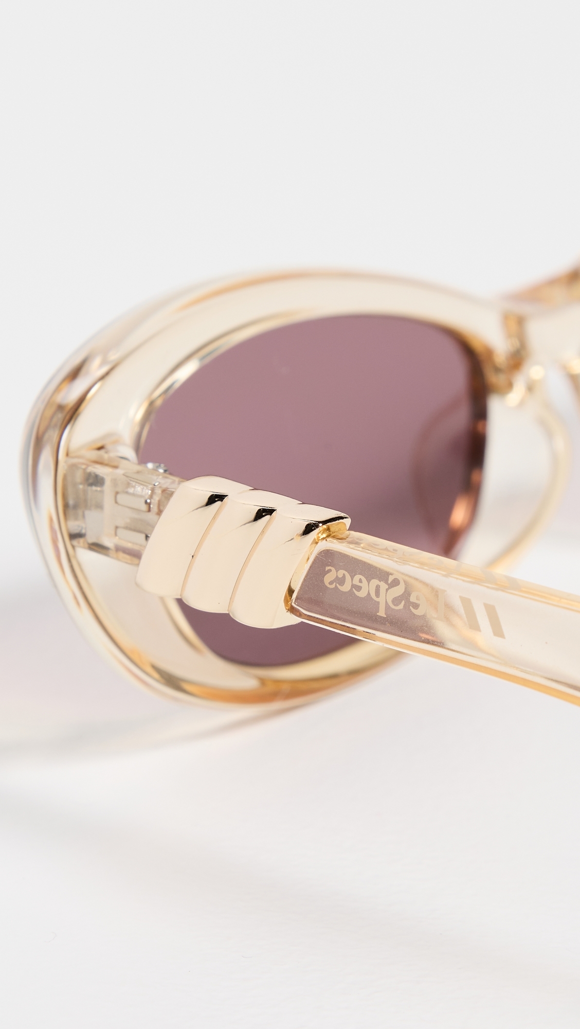 Le Specs The Whisperer Sunglasses Sand One Size