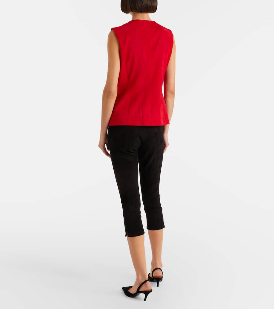 Willy suede capri pants