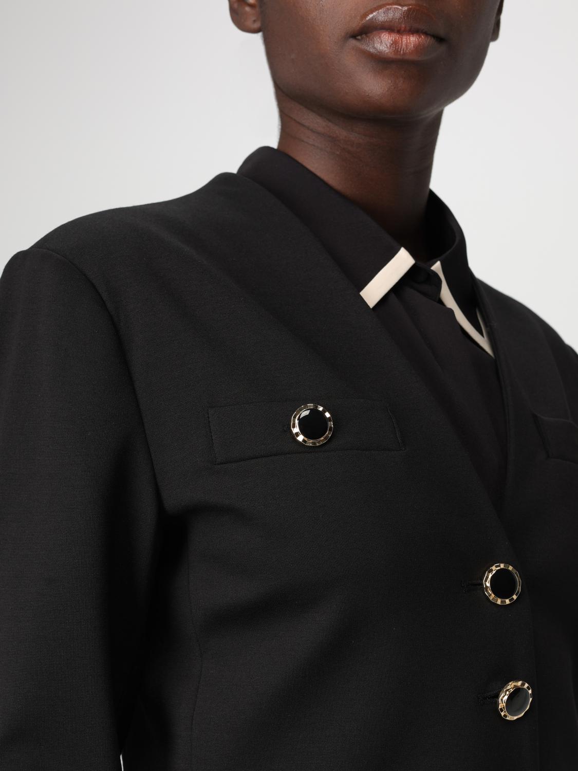Jewel buttons blazer - Black