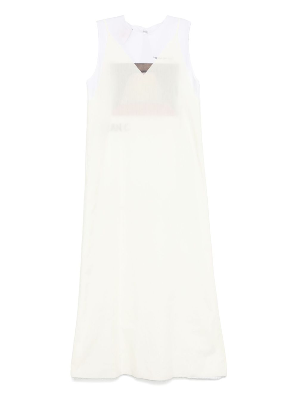Plan C layered dress - White
