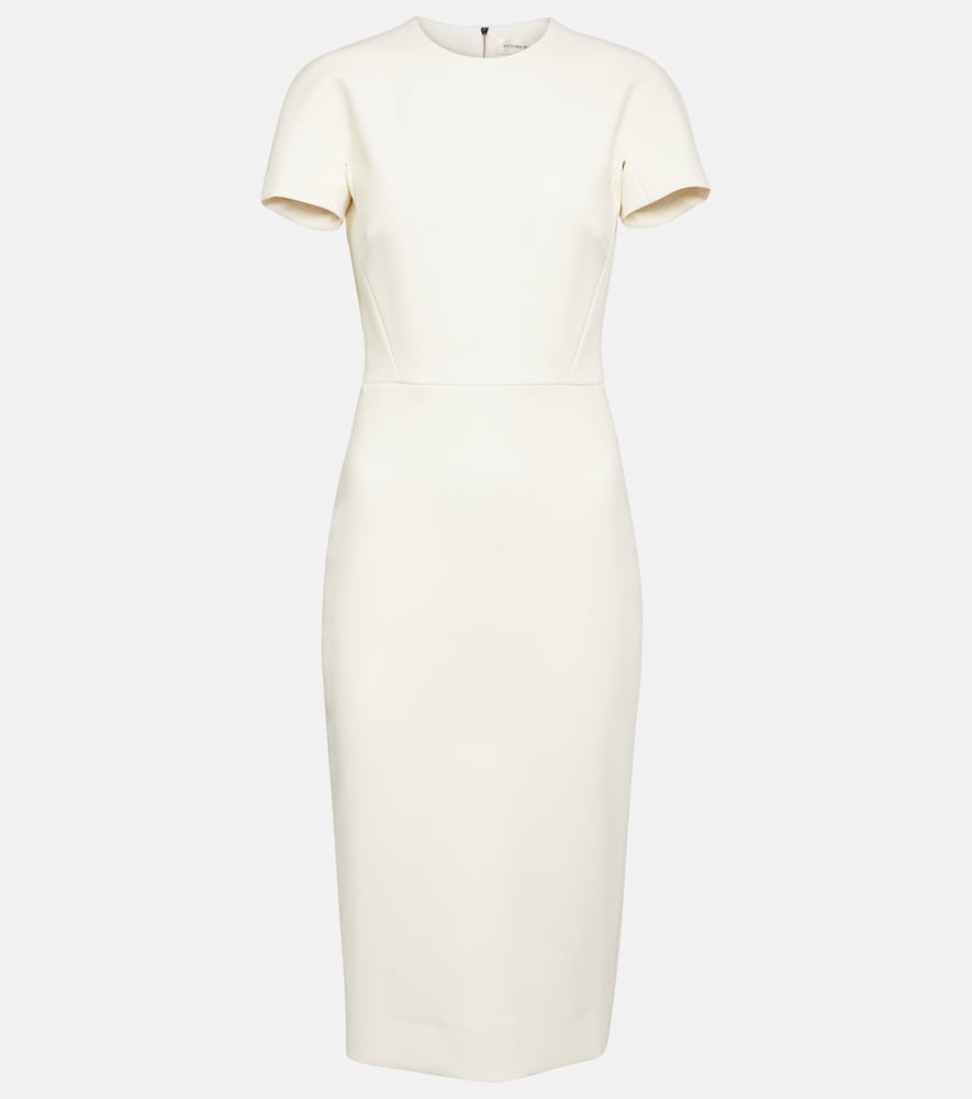 Victoria Beckham Crêpe midi dress