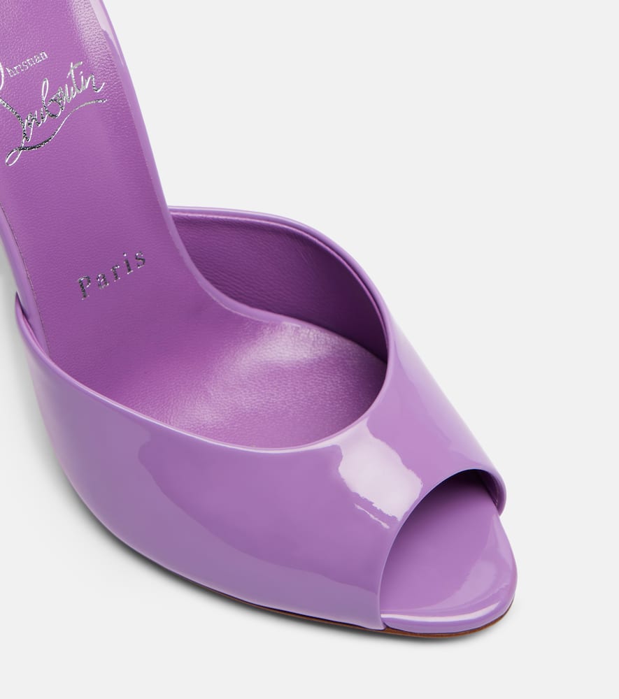 Me Dolly 100 patent leather mules