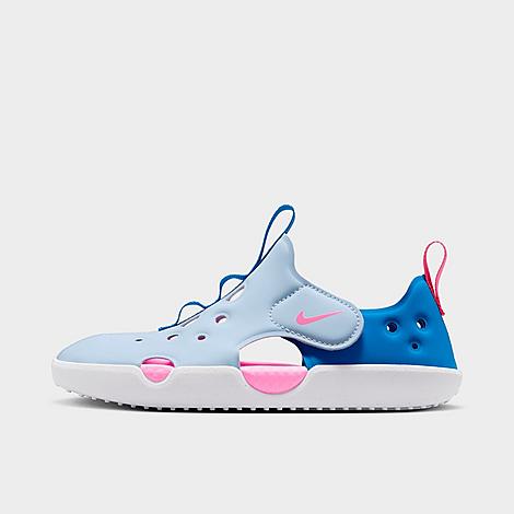 Little Kids Sunray Protect 4 Sandals in Hydrogen Blue/Blue Crystal/White