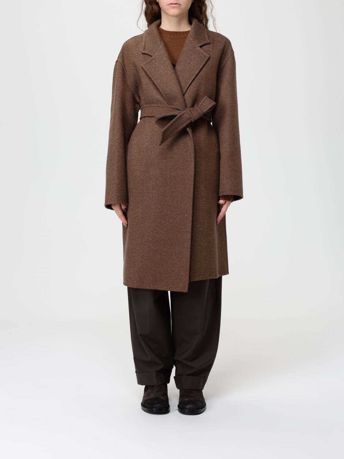 Coat Woman color Blue