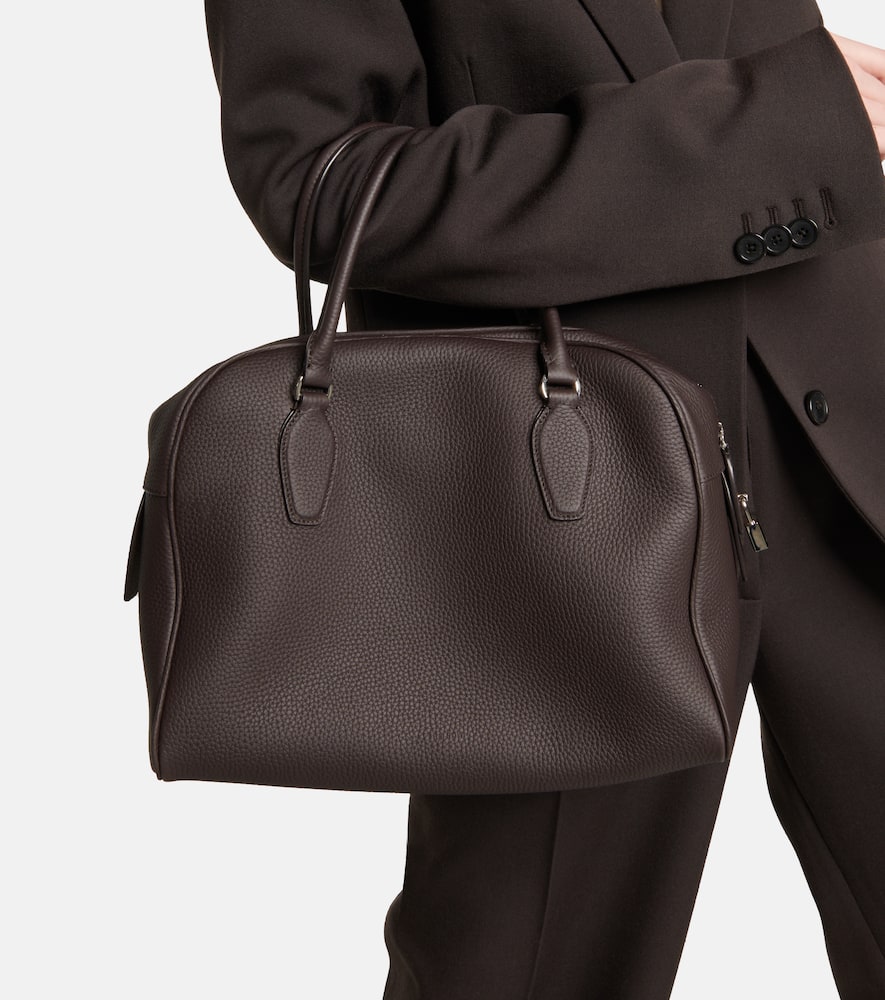 The Row India 12 leather tote bag