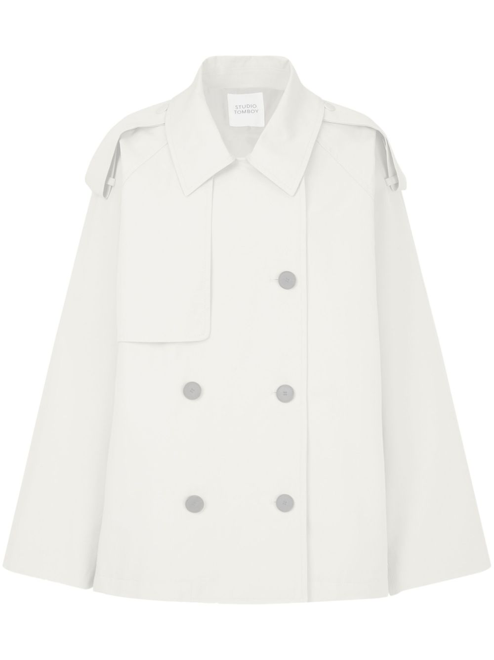 Cotton trench jacket - Neutrals