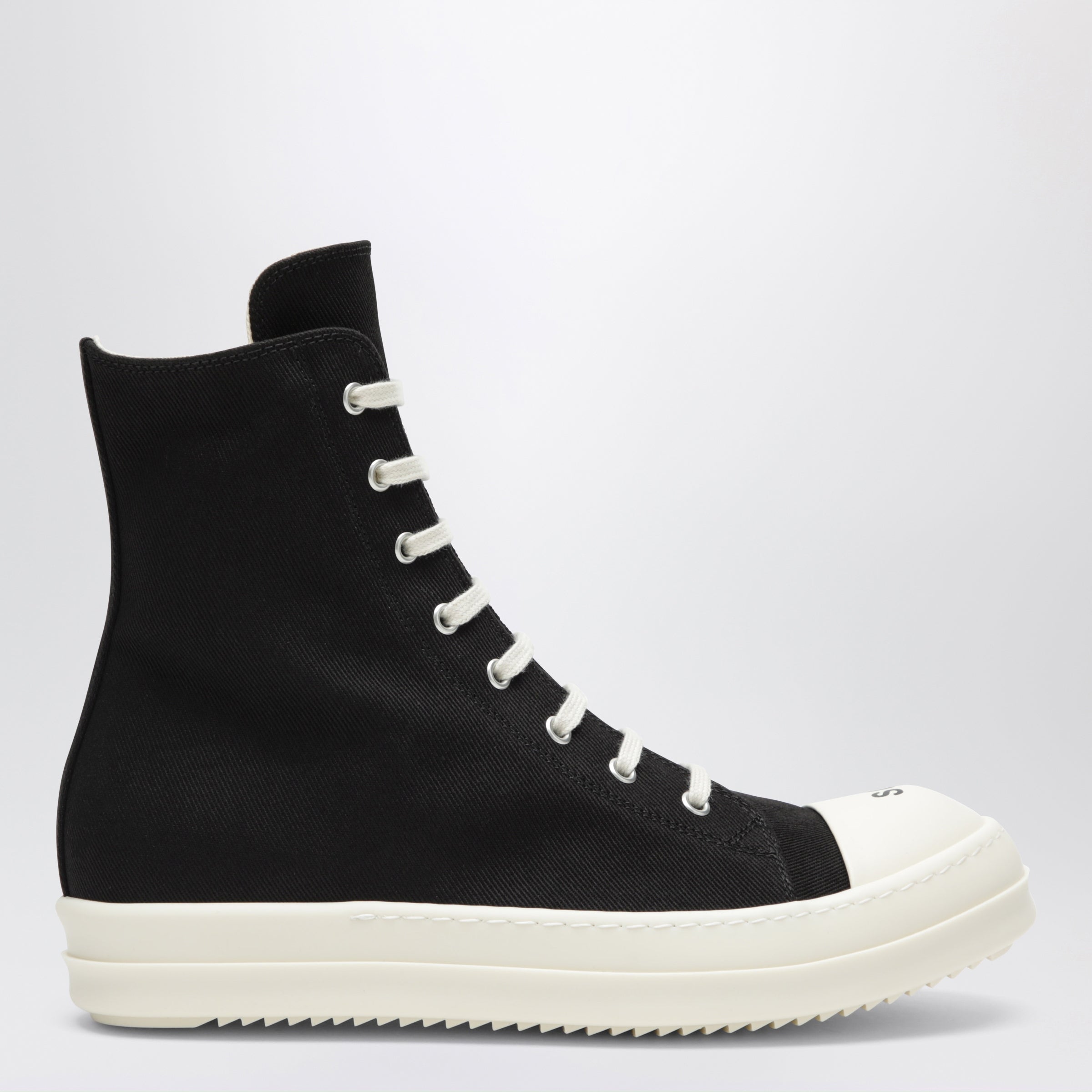 Tower sneakers in black/milk white "So Cunt"