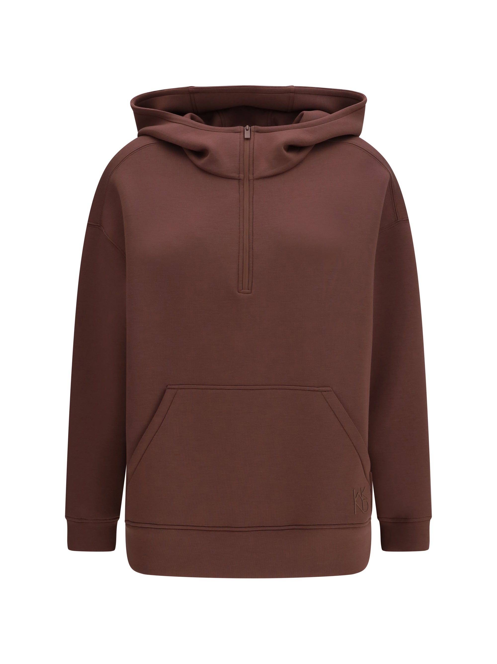 Hooded Sweatshirt — Brown