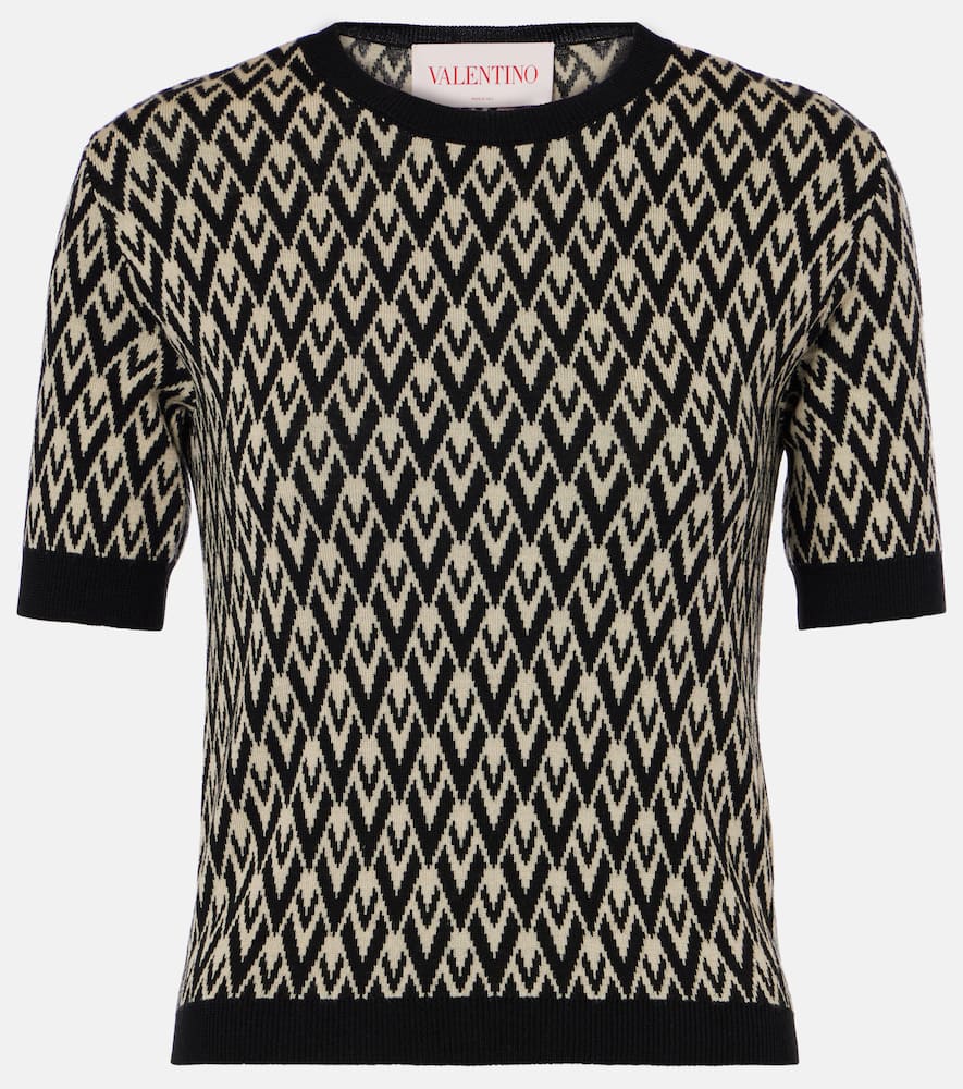 Toute La V virgin wool sweater
