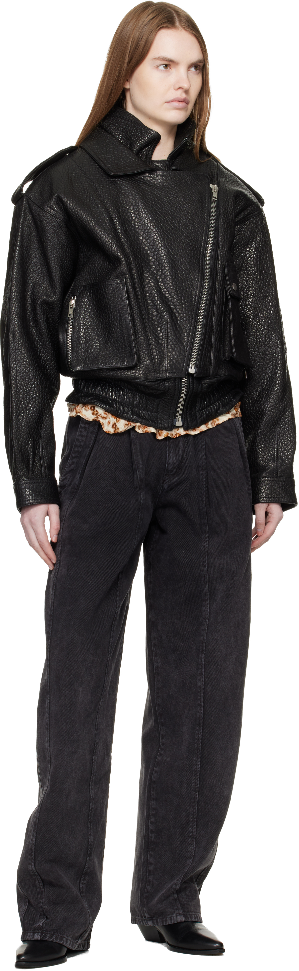 Black Ireme Trousers