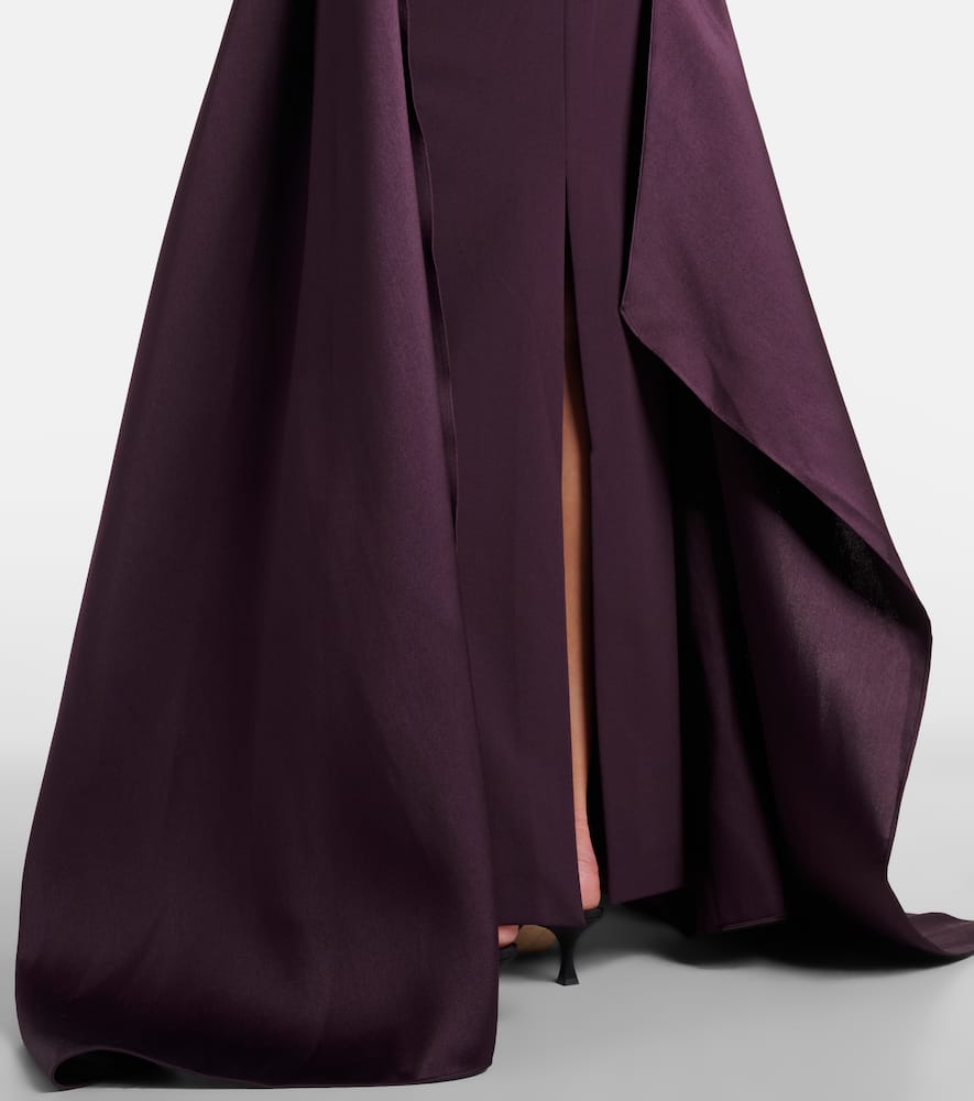 Olivia draped gown