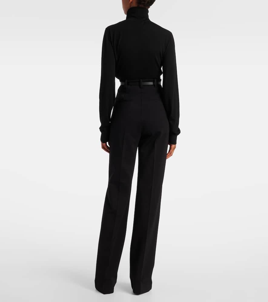 Texas high-rise flared pants