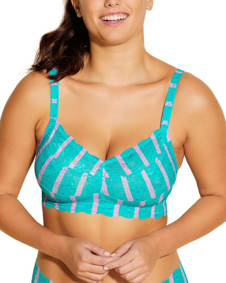 Never Say Never Printed Bralette
