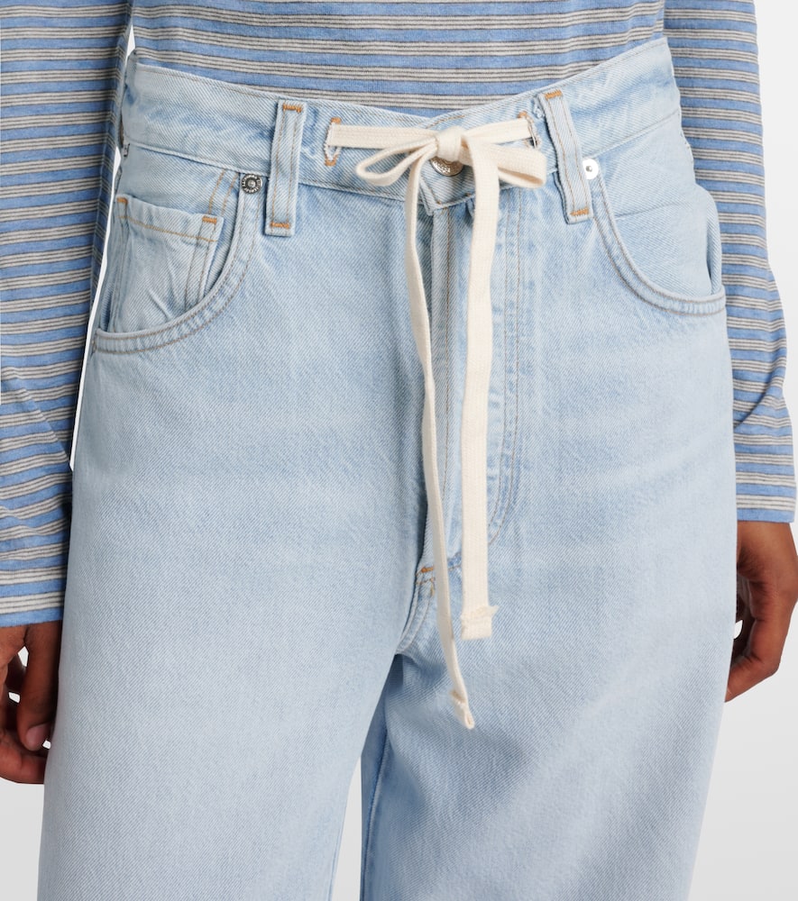 Brynn low-rise wide-leg jeans