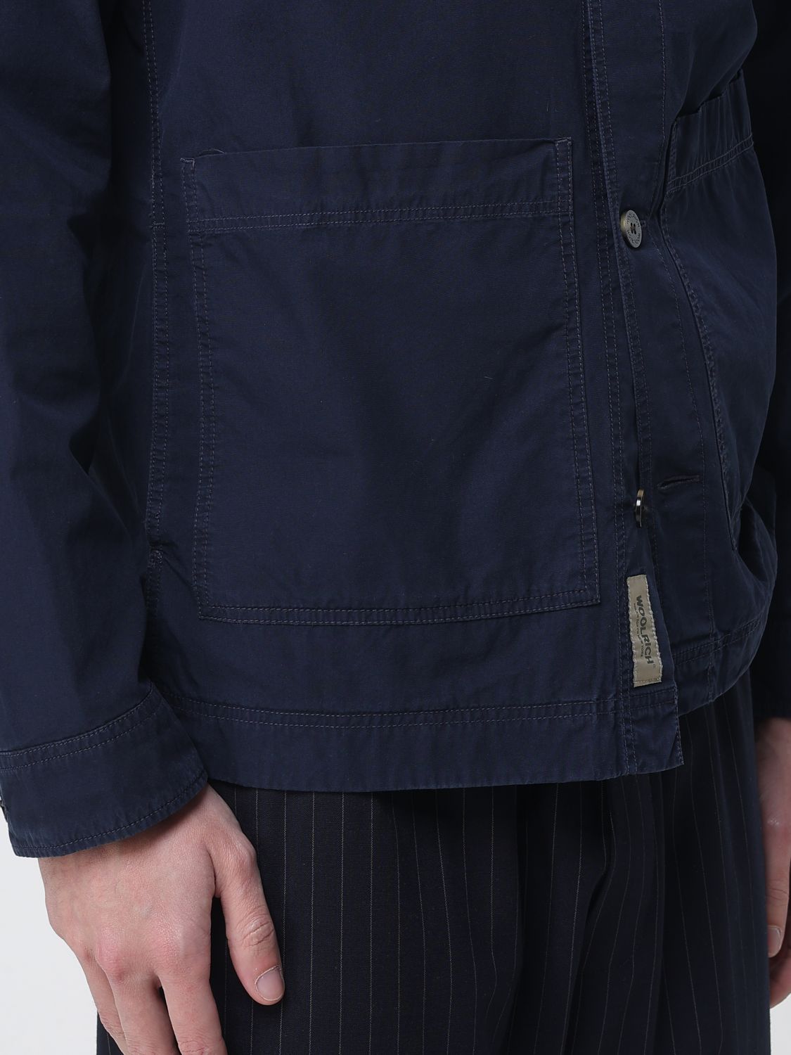 Jacket Men color Blue