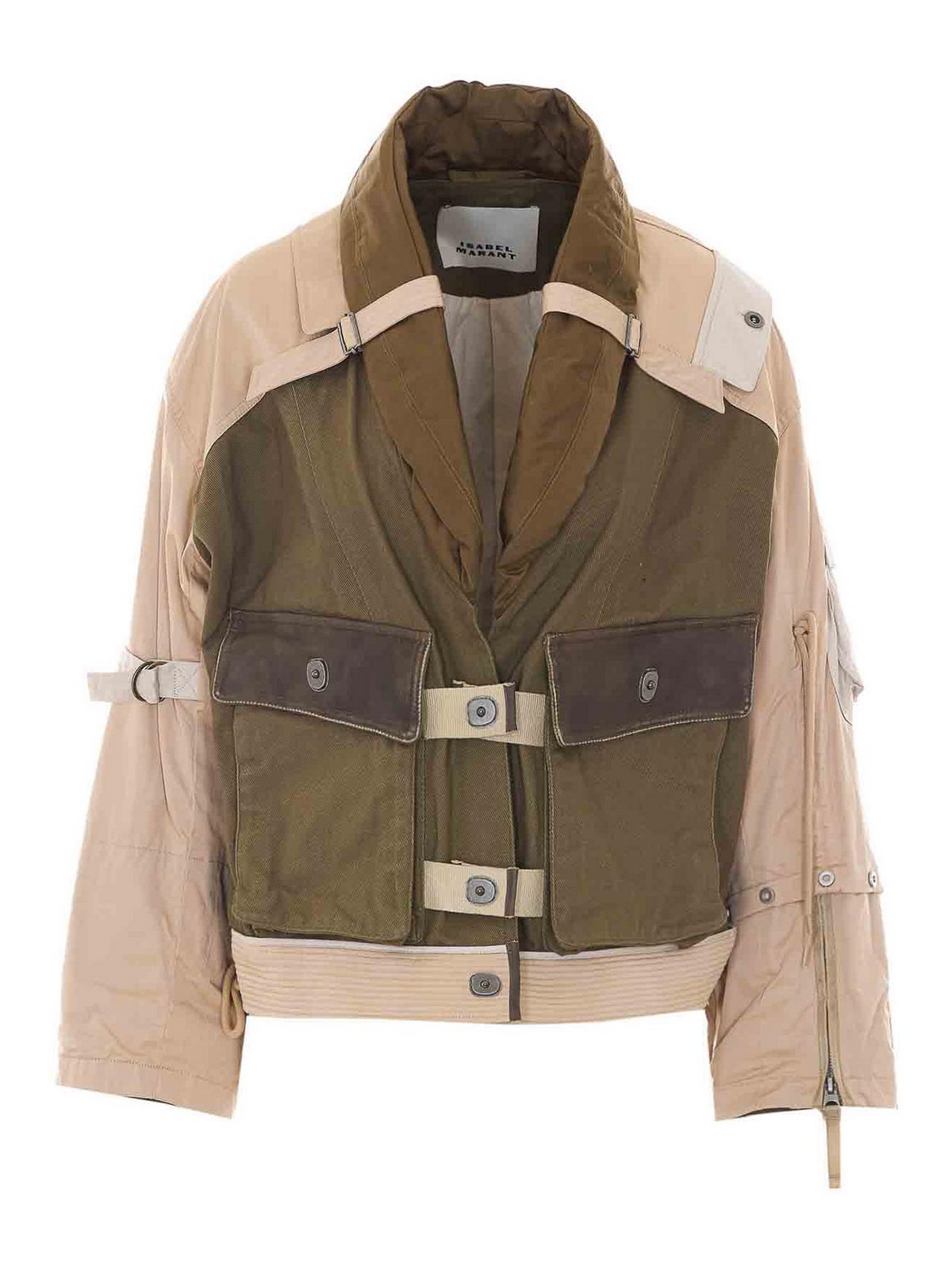 Green And Beige Julissa Jacket
