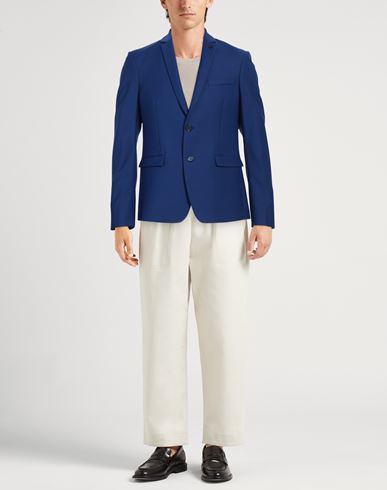Patrizia Pepe Man Blazer Blue Size 36 Polyester, Wool, Elastane