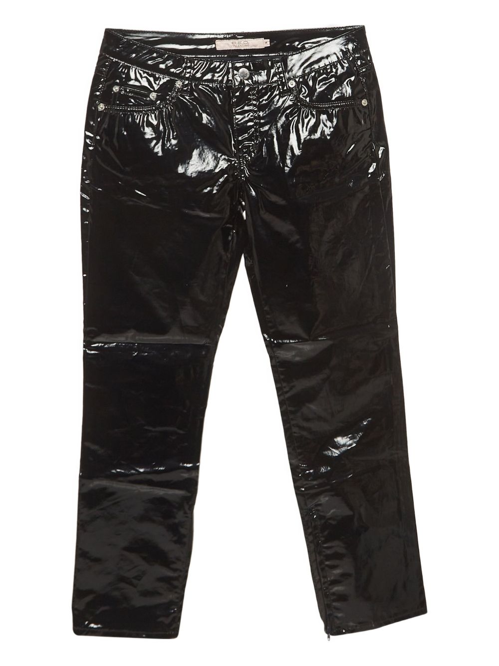 Straight-leg trousers - Black