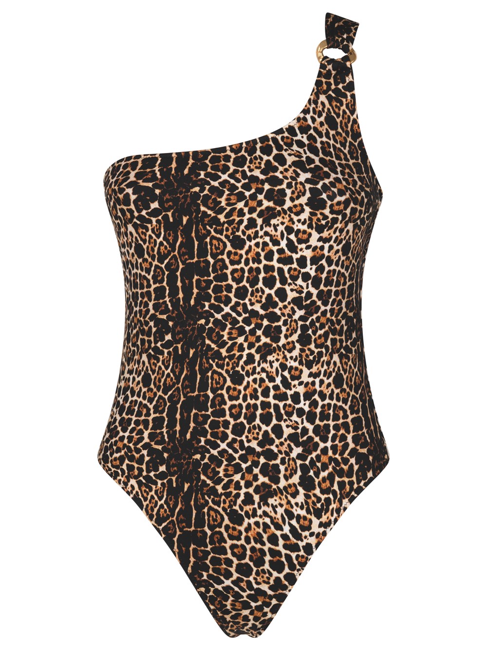 One Shoulder One-Piece Swimsuit