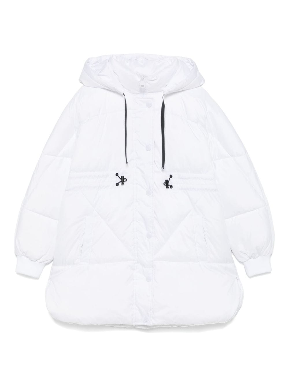 Quilted puffer jacket - Black
