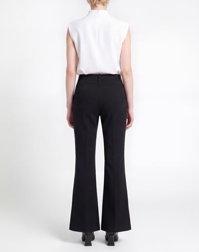 Woman Pants Black Size 6 Polyester, Elastane