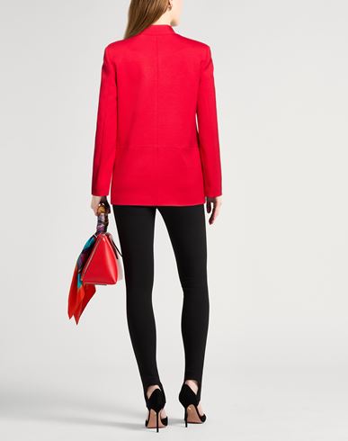 Woman Blazer Red Size 2 Viscose, Polyamide, Elastane