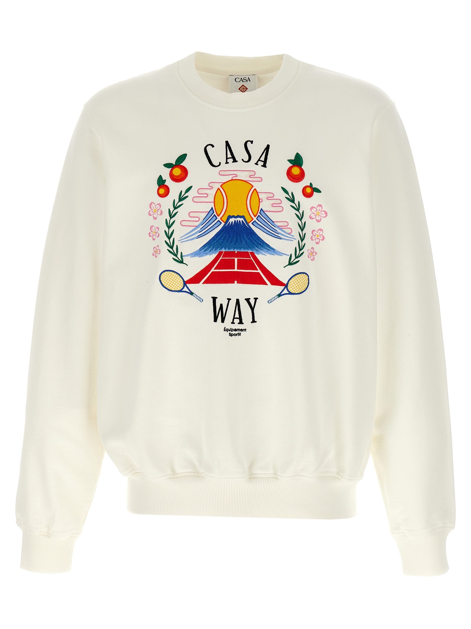 Casa Way Mountain Sweatshirt — White