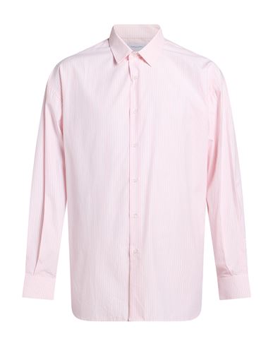 Family First Milano Man Shirt Pink Size L Polyester, Cotton