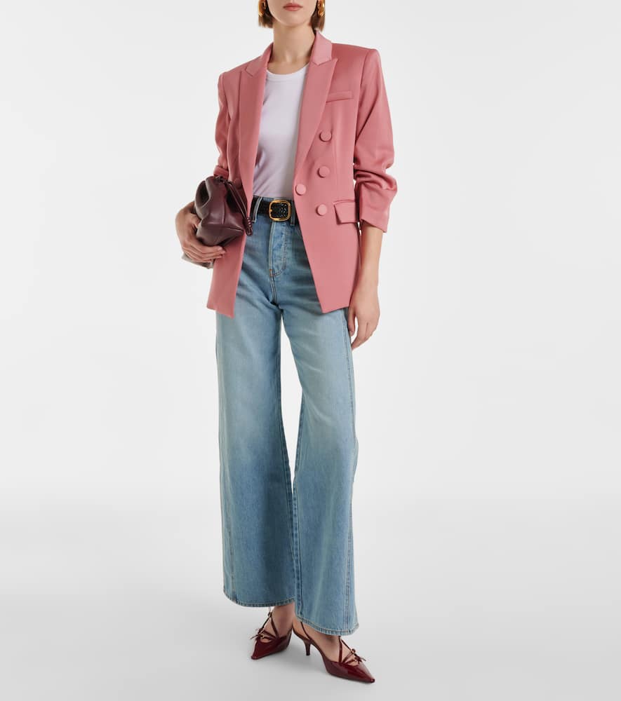Taylor high-rise wide-leg jeans