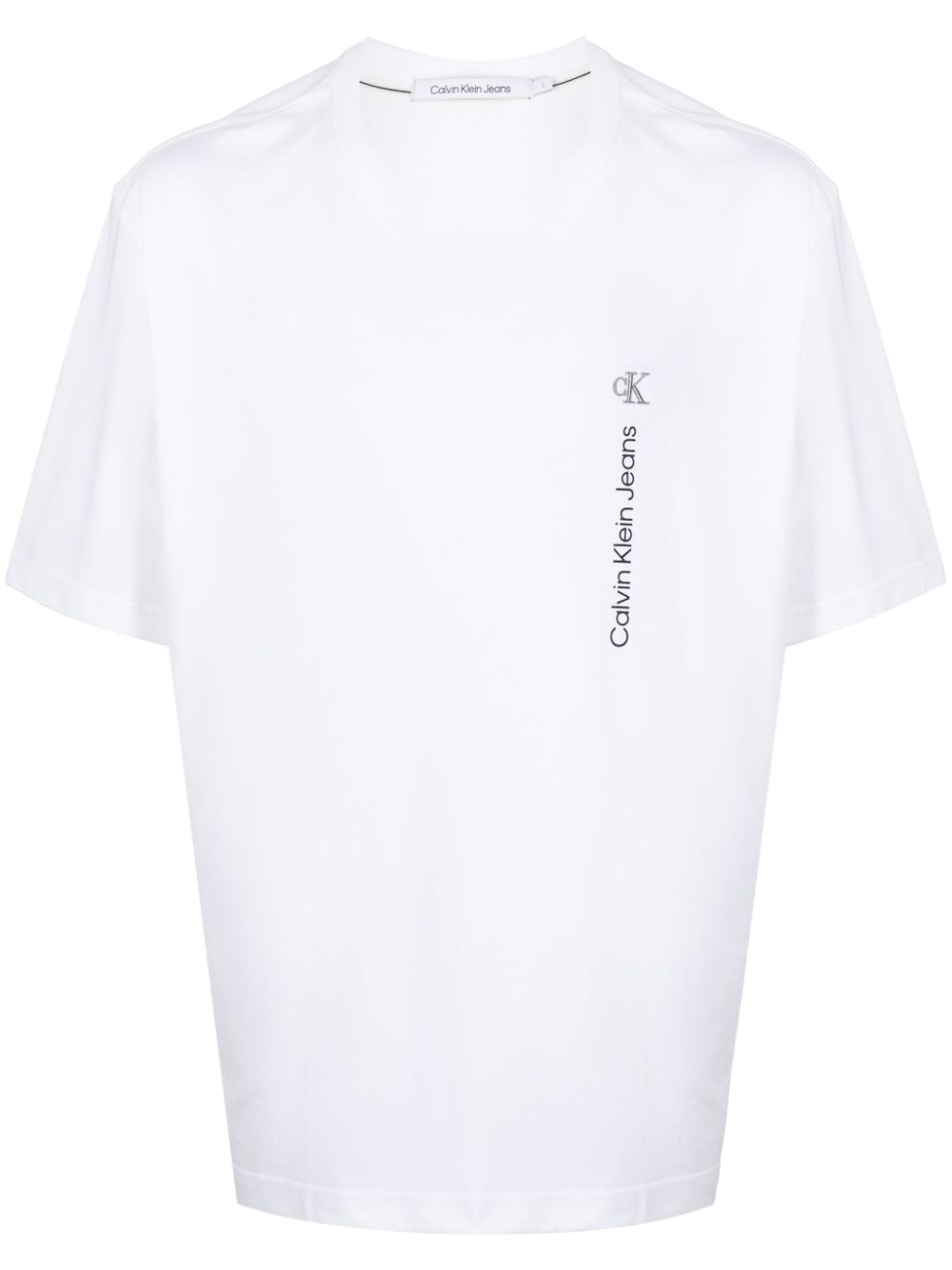Logo-print cotton T-shirt - White