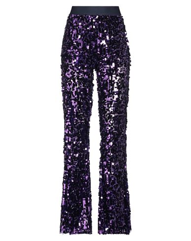 Woman Pants Purple Size S Polyester