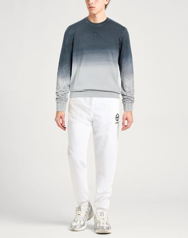 Man Sweatshirt Grey Size XL Cotton