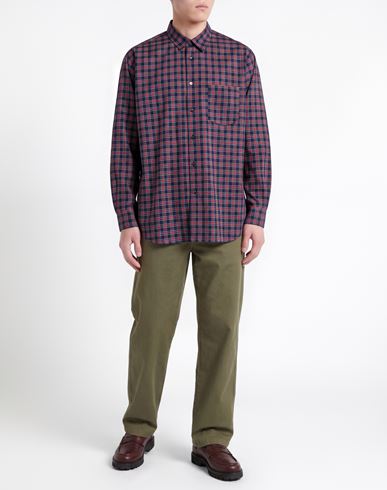 Comme Des Garçons Shirt Man Shirt Midnight blue Size M Cotton