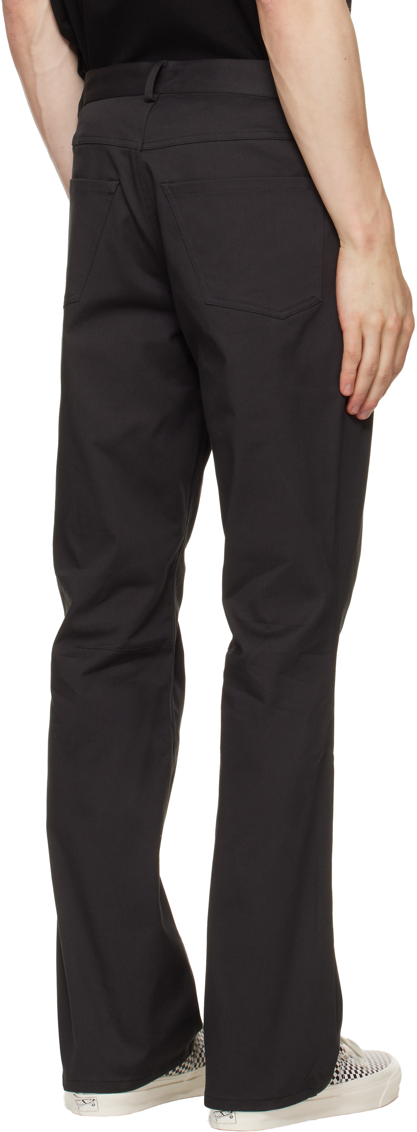 Gray Corey Bootcut Trousers