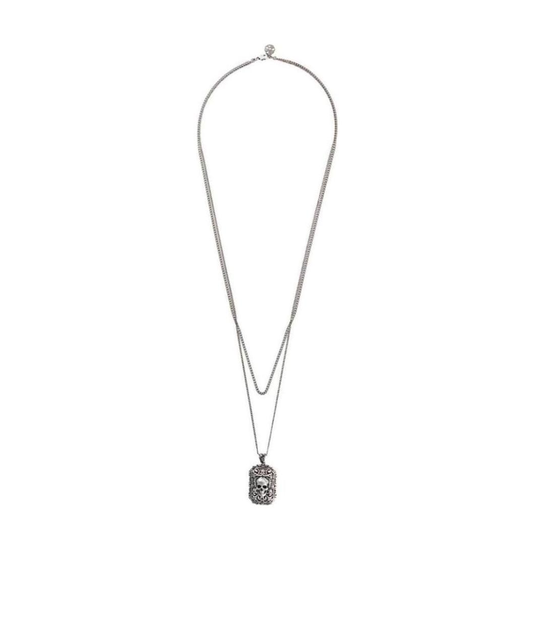 Skull charm necklace