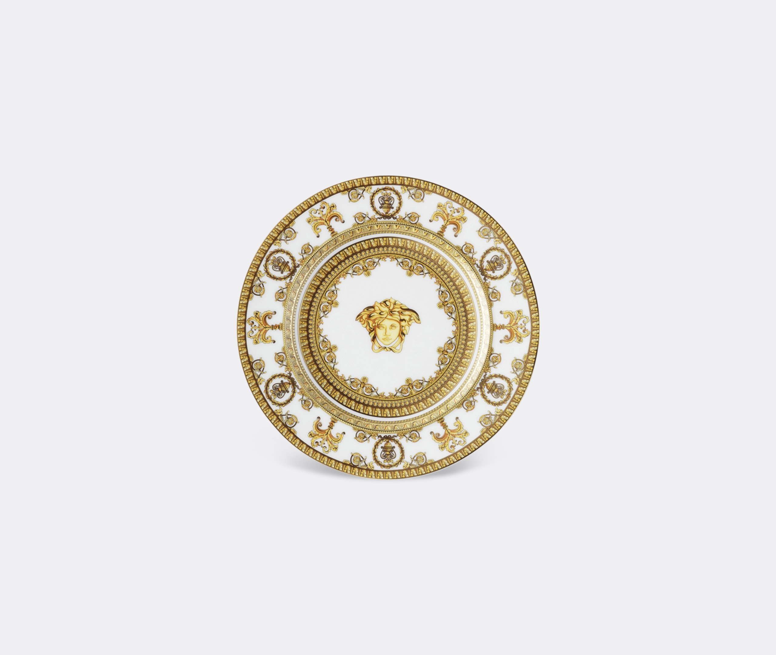 'baroque Bianco' Plate, Medium